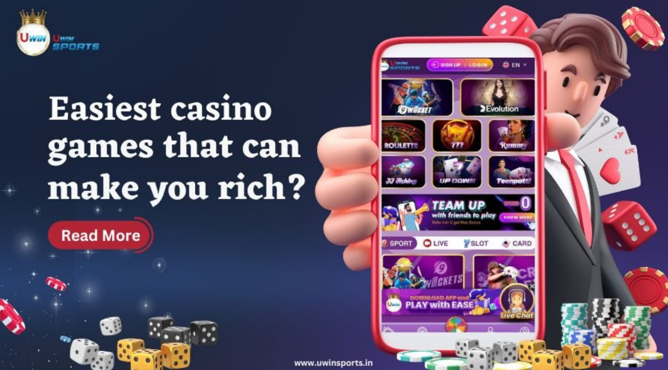 Which are the easiest casino games that can make you rich
