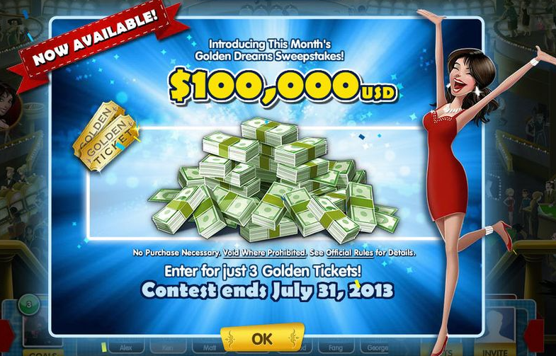Here how you can win $100K by playing a free social casino game 
