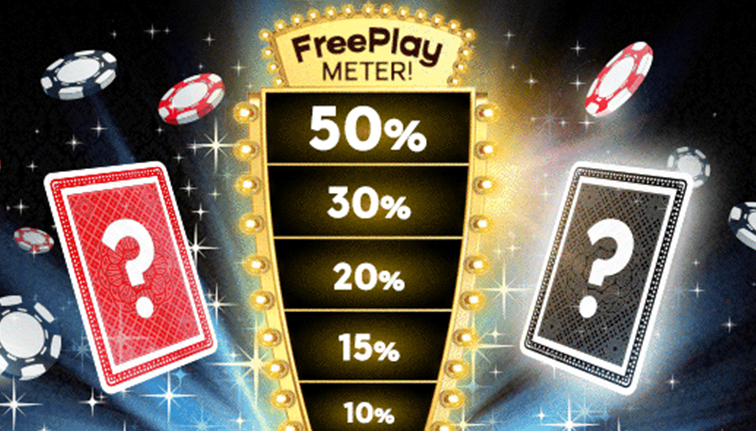 How does free play work in a casino
